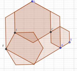 Four Hexagons (iii)